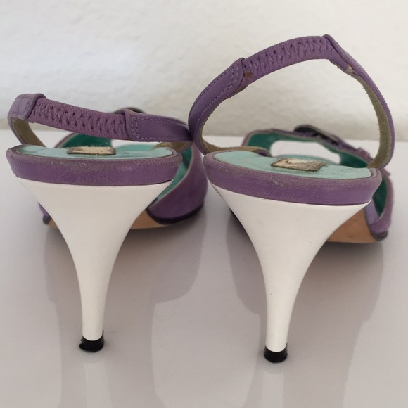 Christian Lacroix Vintage 90s Sling Back Pumps - Picture 11 of 13